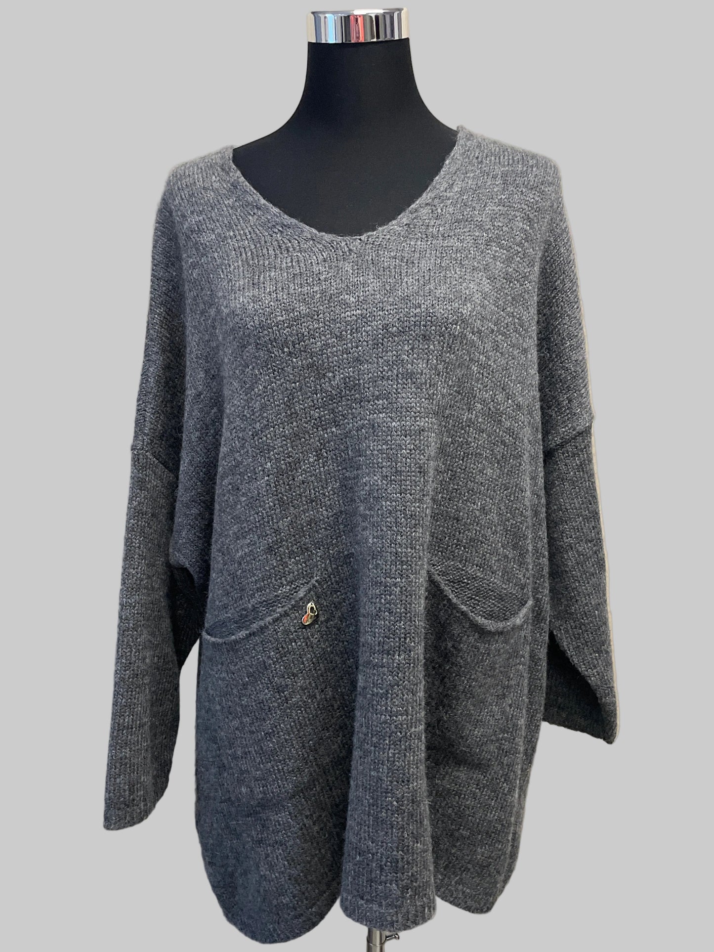Pullover mit Taschen