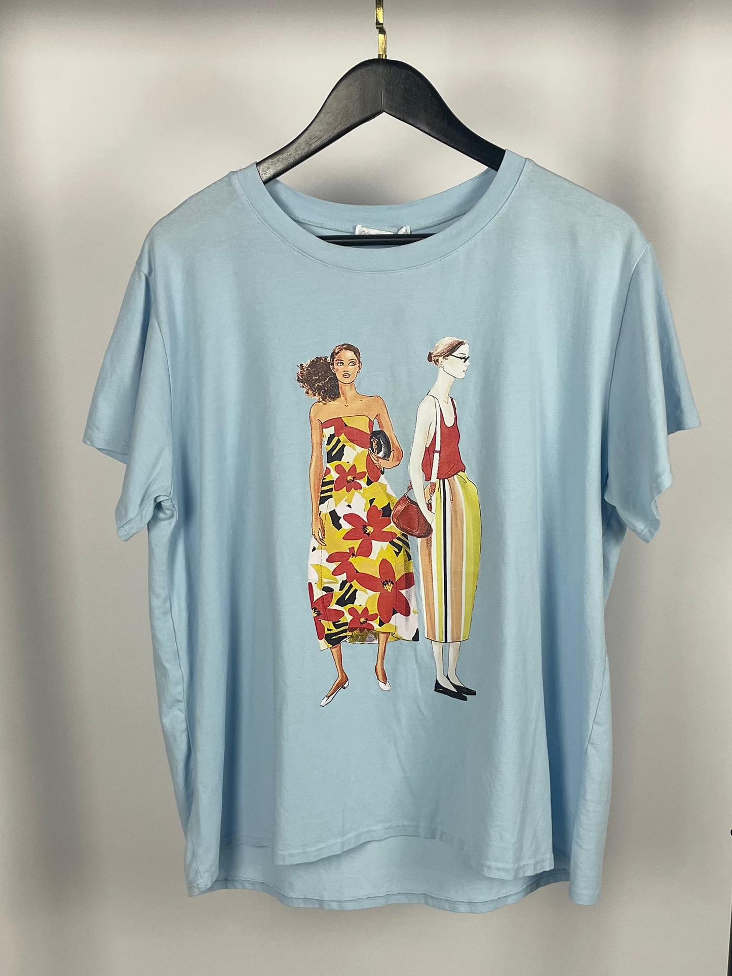 T-Shirt mit Fashion Print
