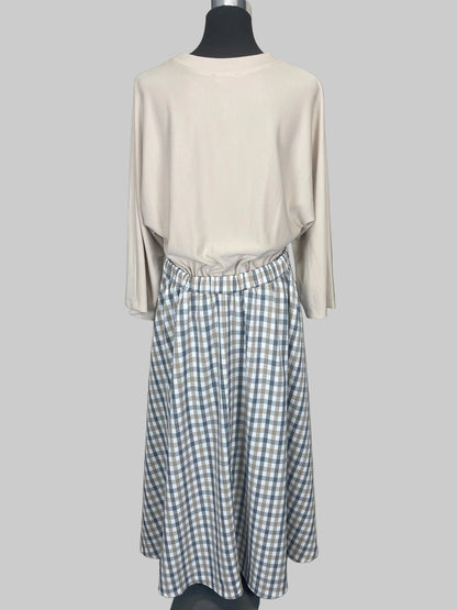 Kleid mit Vichy-Rock