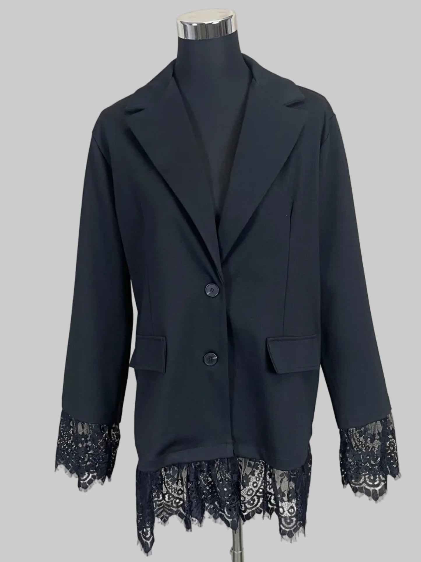 Blazer mit Spitze