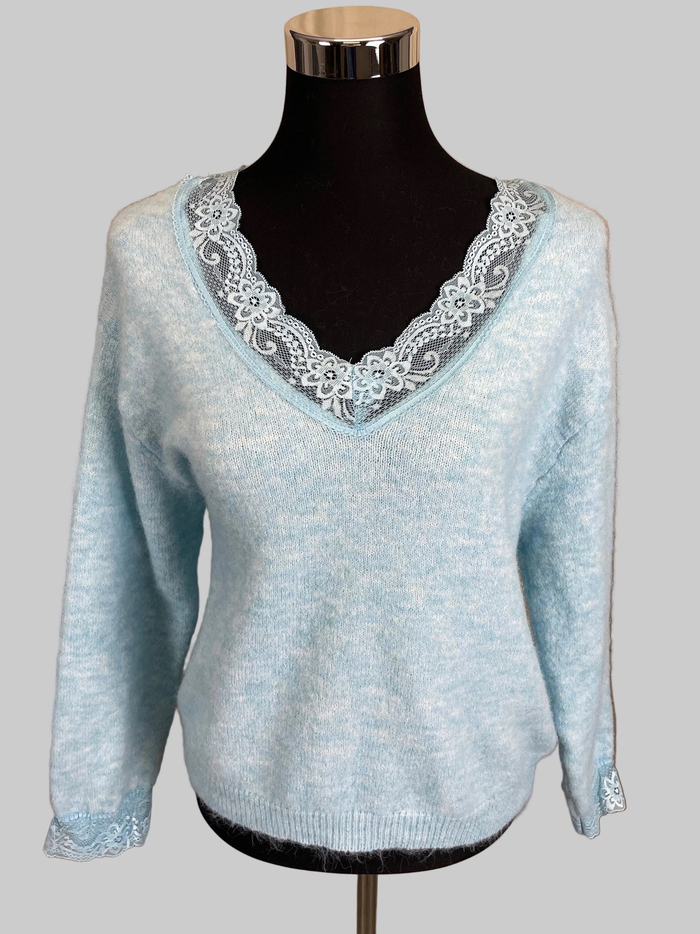Pullover Spitze