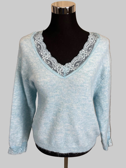 Pullover Spitze