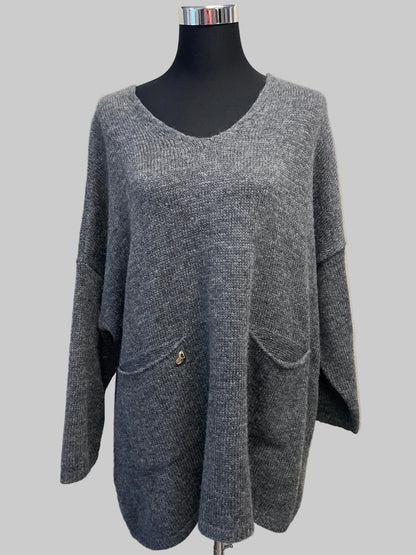 Pullover mit Taschen