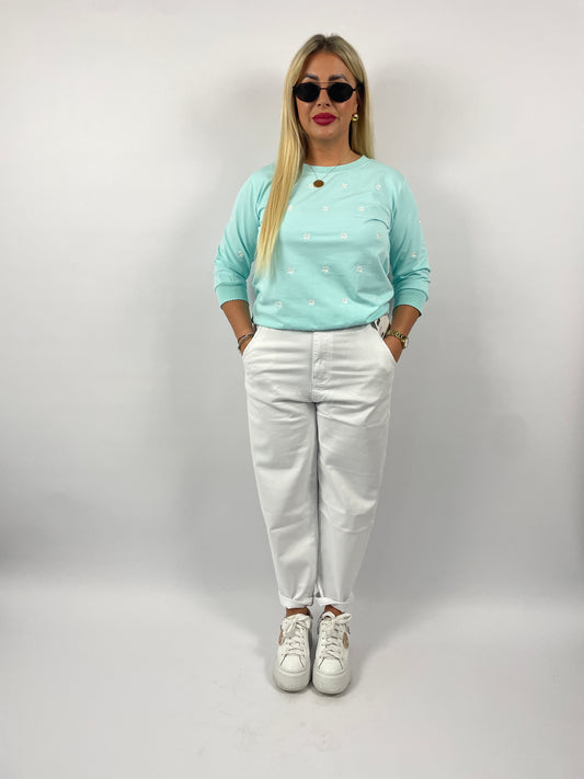 Sweatshirt Blumen