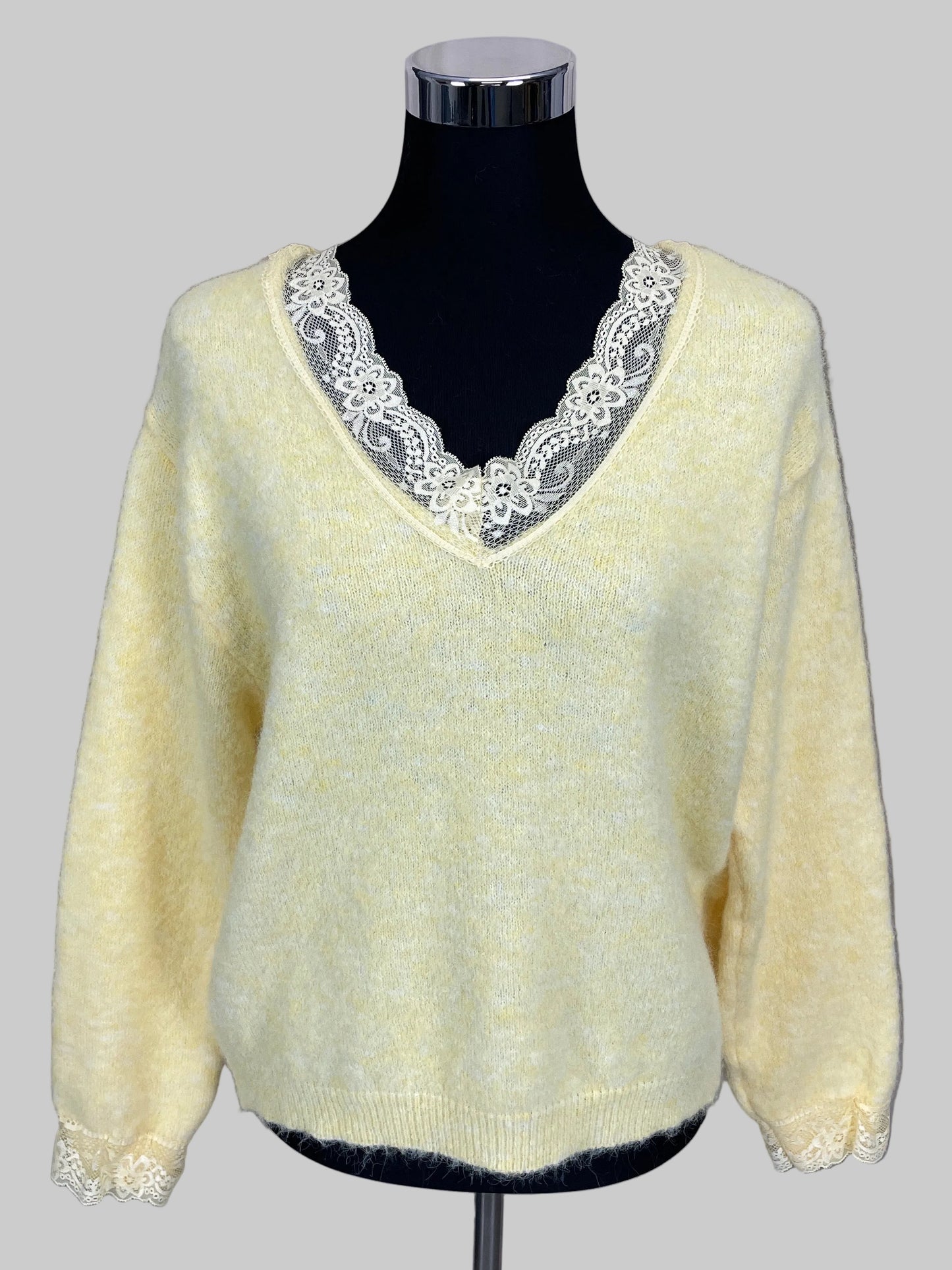 Pullover Spitze