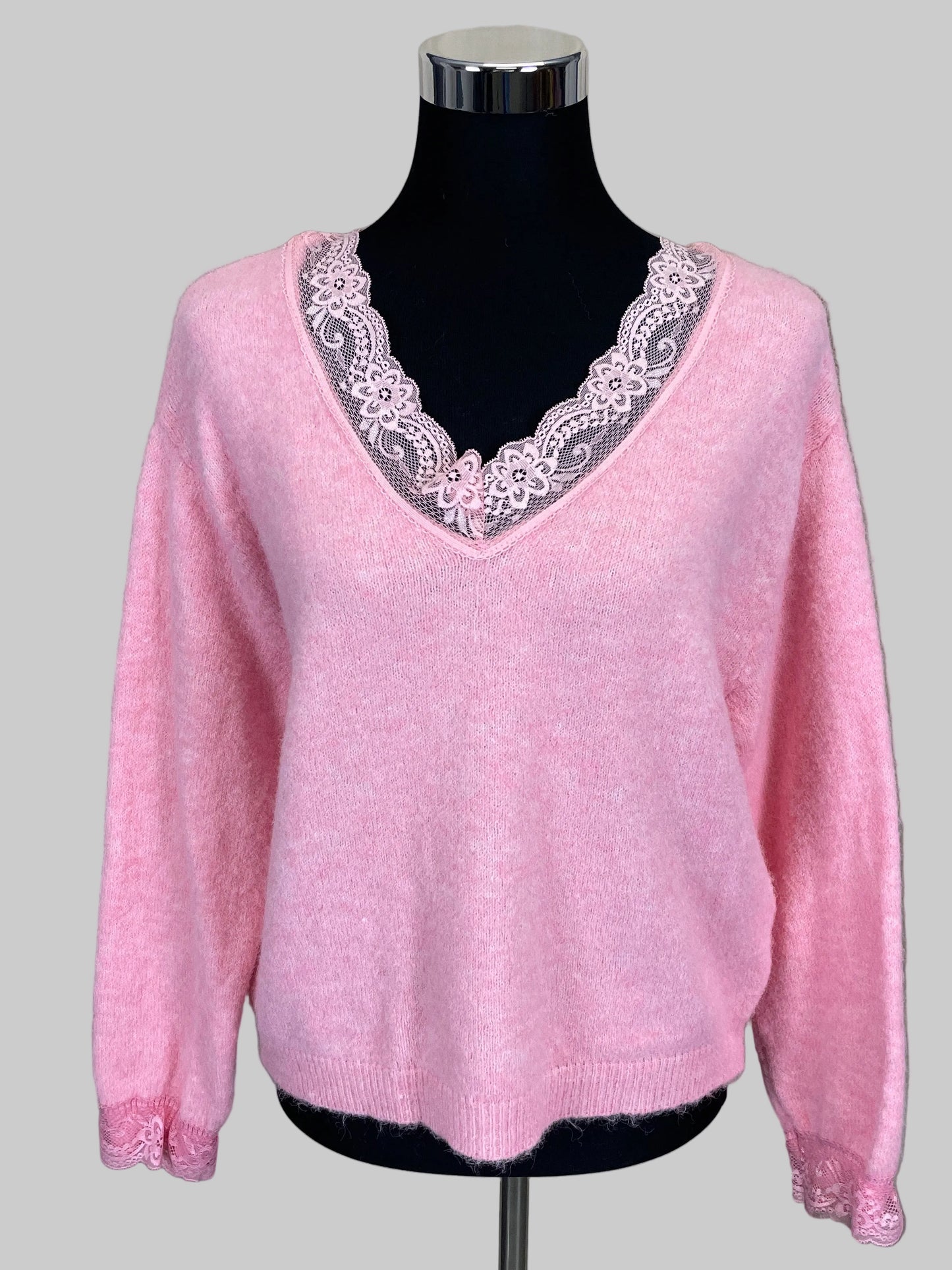 Pullover Spitze