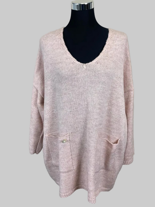 Pullover mit Taschen