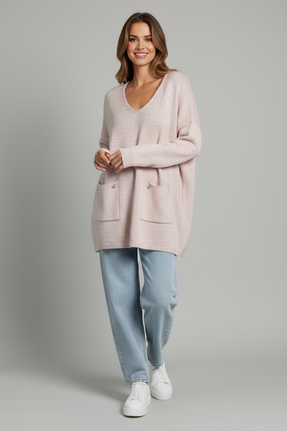 Pullover mit Taschen